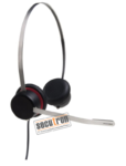 Avaya IX Headset L159 USB-Stereo-Leder-Headset, Schnurgebunden